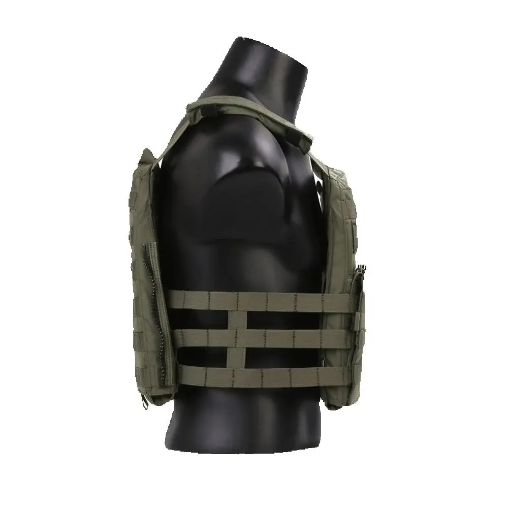 Emersongear-arnés de chaleco táctico, armadura corporal, portador de placa MOLLE para equipo de caza de combate AVS, nailon EM7398 - imagen 5
