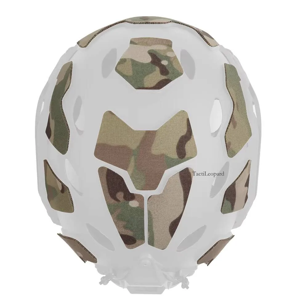 Parches tácticos para casco rápido, accesorios de sujeción con gancho y bucle para equipo de cascos tácticos de corte alto FAST SF, 11 Uds. - imagen 5