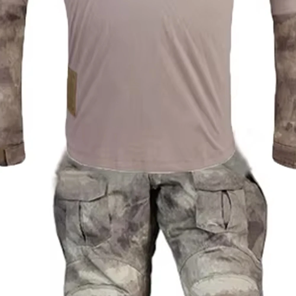 Emersongear-Conjuntos de uniformes de combate tácticos G3, traje para hombre, camisa, pantalones, Tops, pantalones Cargo, entrenamiento Aorsoft, caza AT
