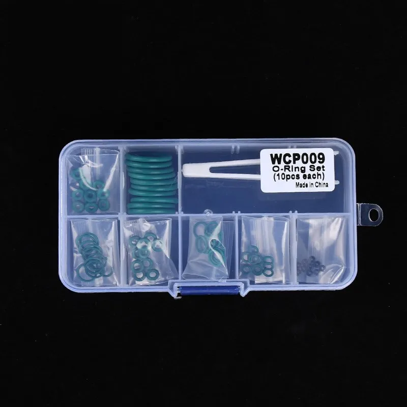 Juego de juntas tóricas de goma flúor para cargador táctico, para GBB Marui TM Glock 17 G17, junta de sello de silicona plana verde, pistola de aire WADSN - imagen 5