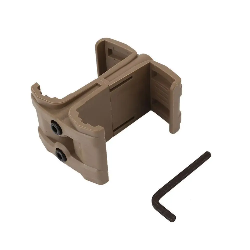 Relochas de velocidad de caza, soporte táctico, linterna de barril, abrazadera de barril para AK/M4/PMAG/M16, accesorios para revistas Airsoft - imagen 2