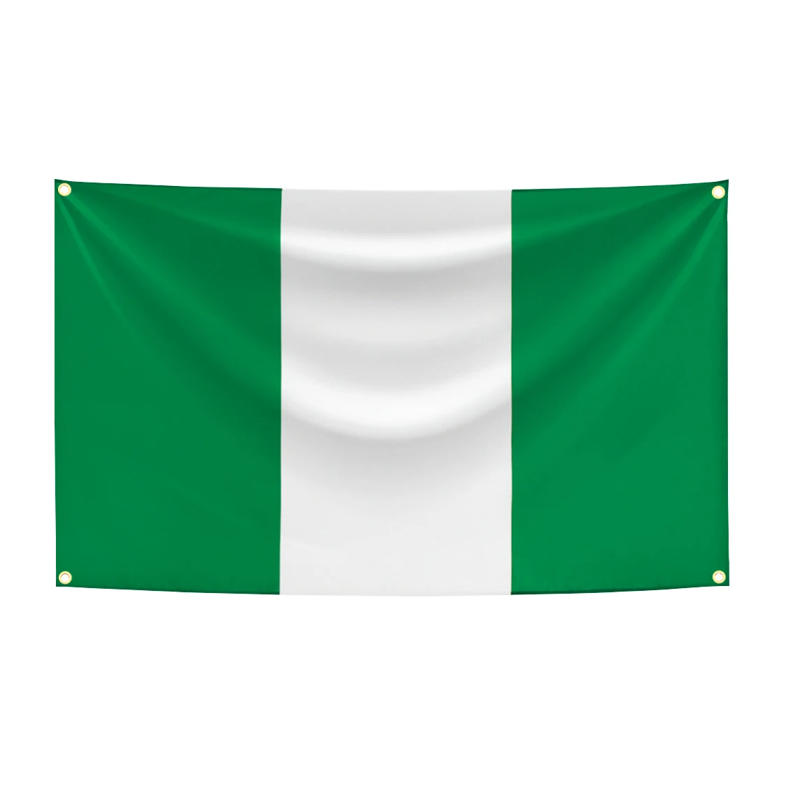 Bandera nacional de Nigeria de 90x150cm NGA NG Nigeria banderas decoración impresa de poliéster tapiz de pancarta - imagen 4