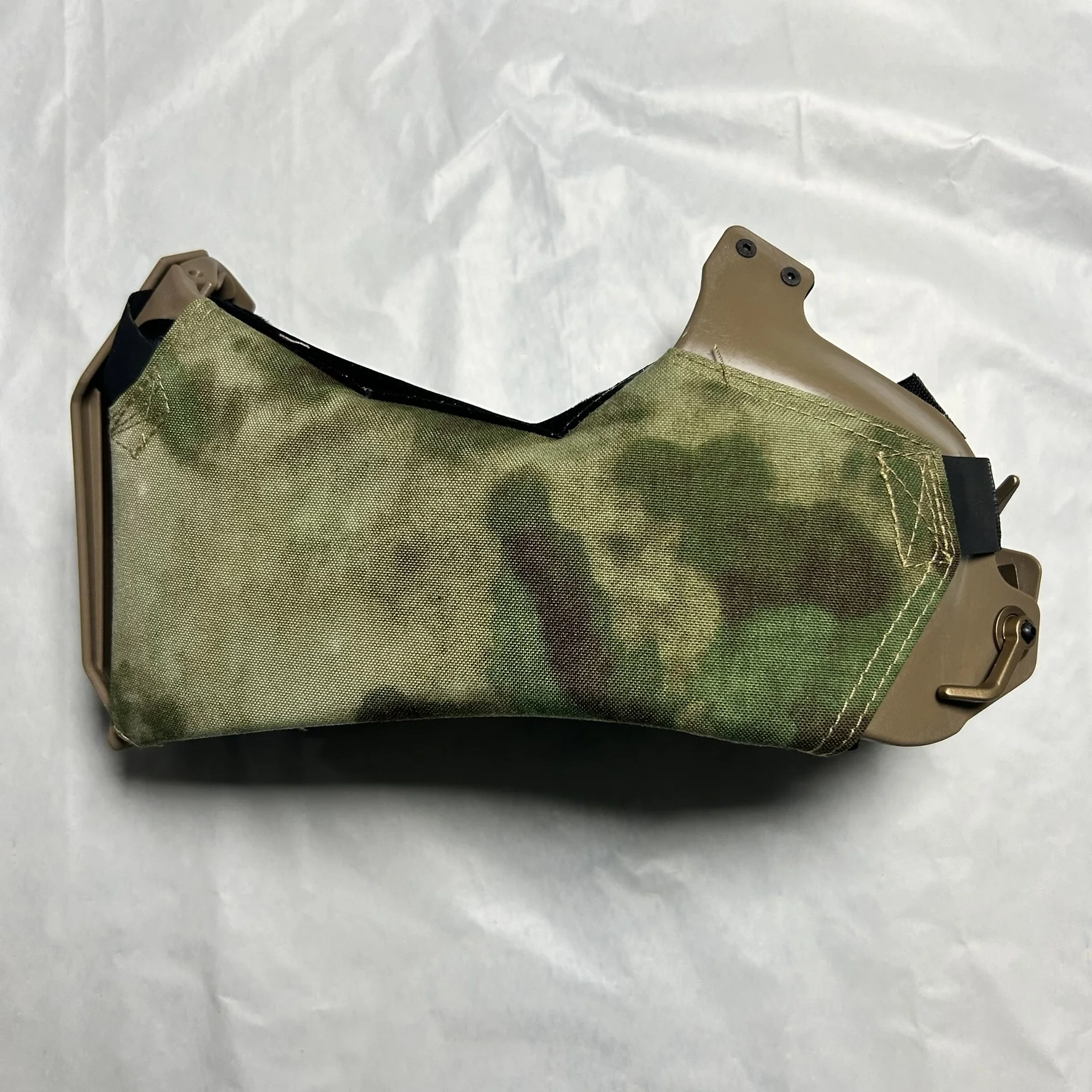 Visera protectora FMA para rieles de casco de corte rápido/alto |   Máscara de media cara balística al aire libre Paintball Airsoft - imagen 2