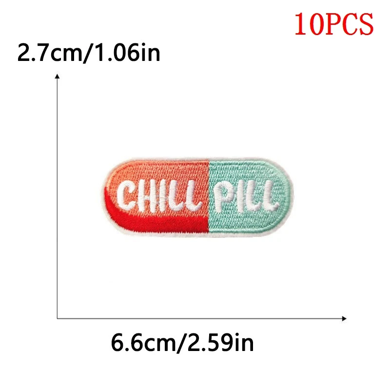 Parches para planchar para enfermera, 10 Uds., venta al por mayor, parche bordado para ropa, sombrero, logotipo de Hospital, aplique táctico, pegatina - imagen 4