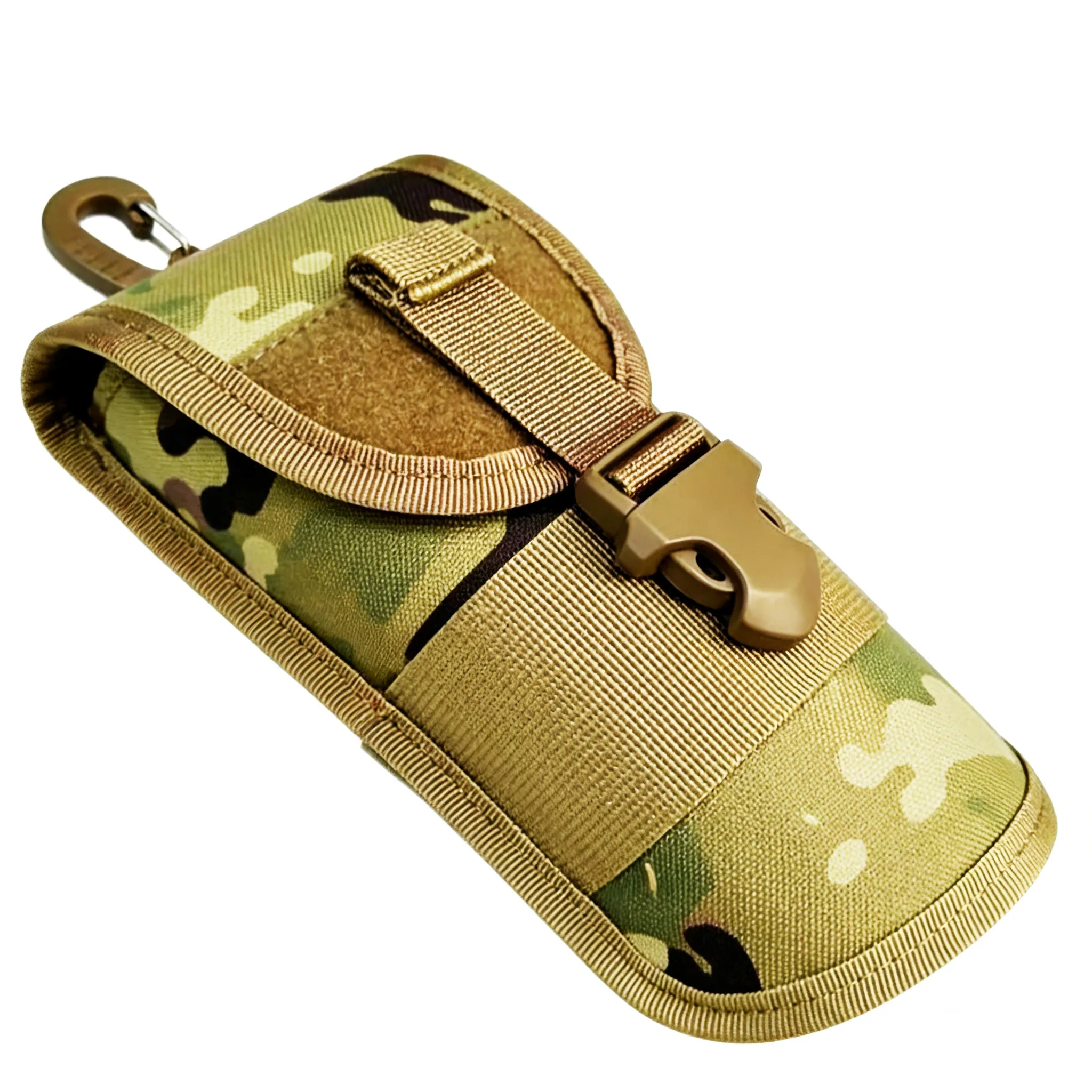 Bolsa para gafas de sol de concha dura para exteriores, paquete de gafas EDC Molle, accesorios de utilidad para senderismo y caza, estuche grueso para gafas de sol - imagen 5