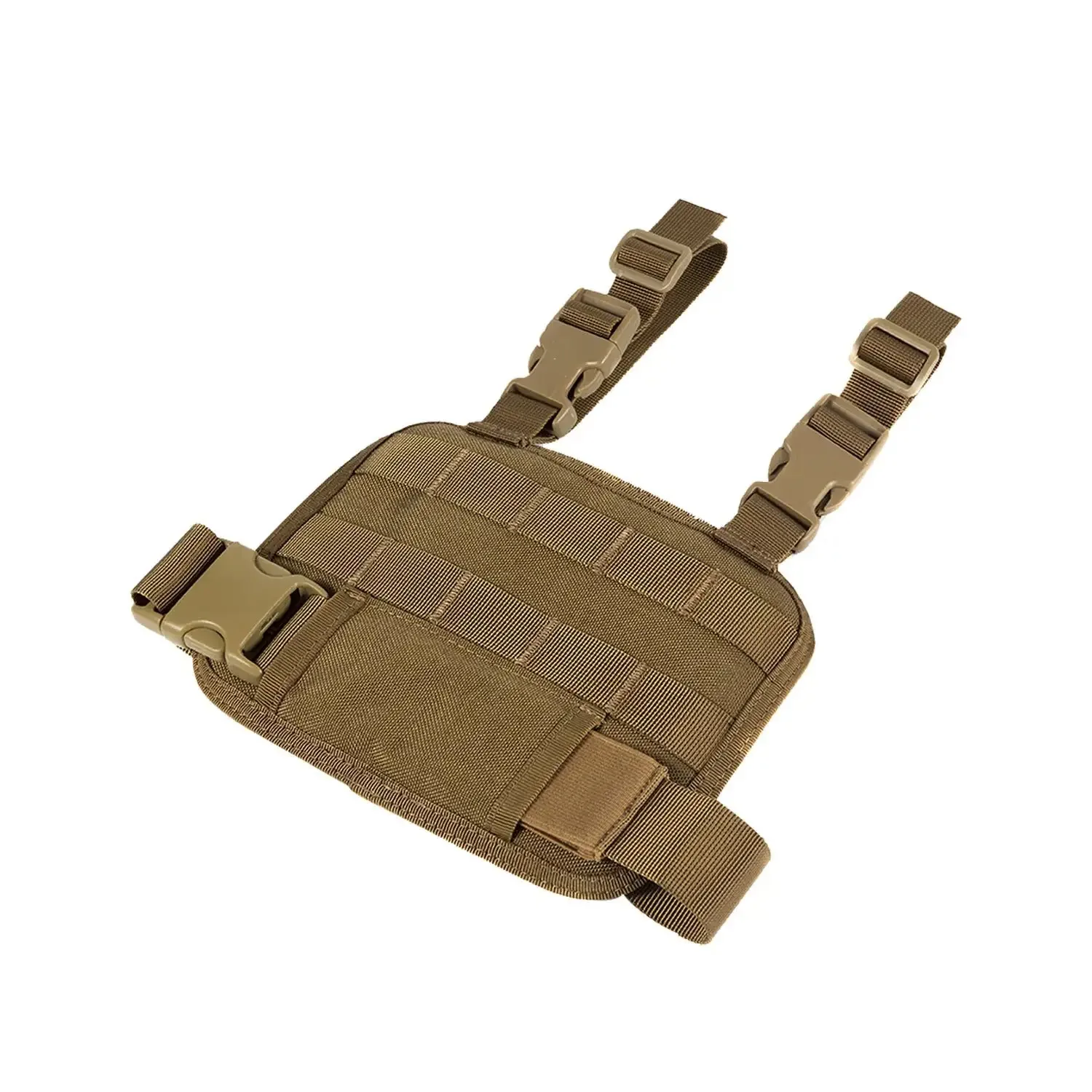 MOLLE-plataforma táctica de pierna caída, Panel de aparejo de muslo de nailon para pistola de Paintball, adaptador de funda, accesorios de caza y tiro - imagen 4
