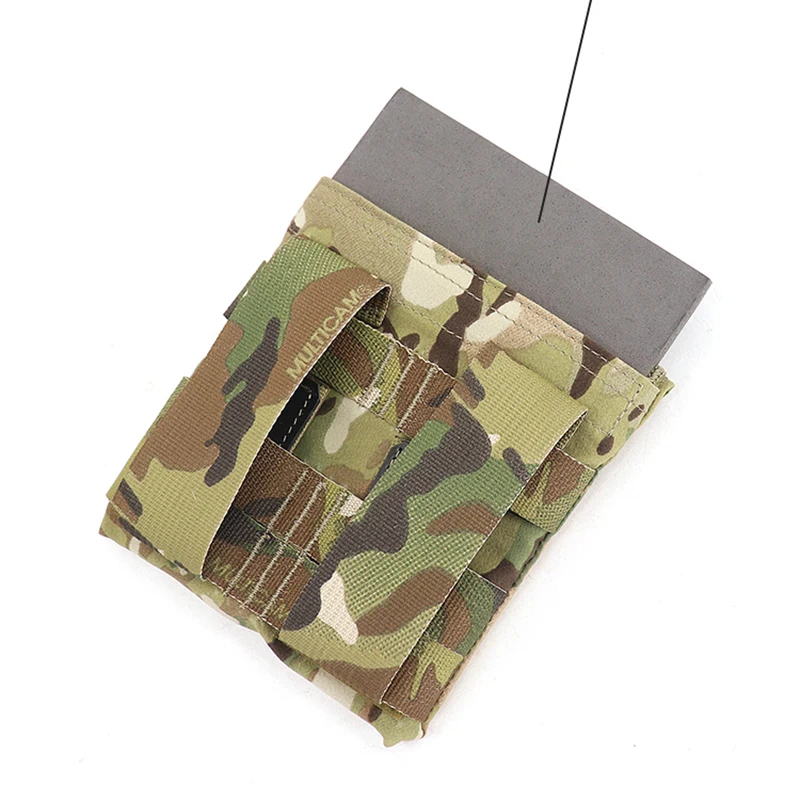 Bolsa de placa lateral táctica con forro de EVA para portador de placa SS, accesorio de equipo táctico ligero ajustable, 1 par - imagen 5