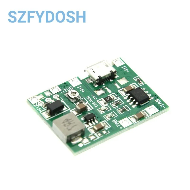 Nuevo multímetro 3,7 V 4,2 V litros 9V 5V batería de litio 18650 modificada carga Boost descarga módulo ajustable integrado 2A - imagen 5