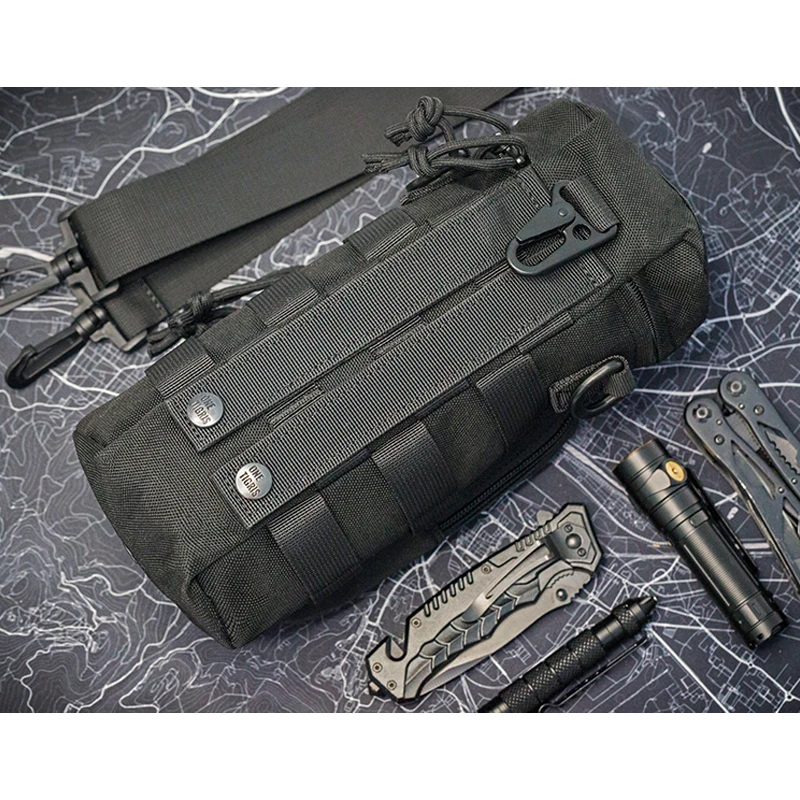 ONETIGRIS-bolsa táctica EDC para botella de agua, soporte MOLLE para acampar, caza militar, soporte para deportes - imagen 3