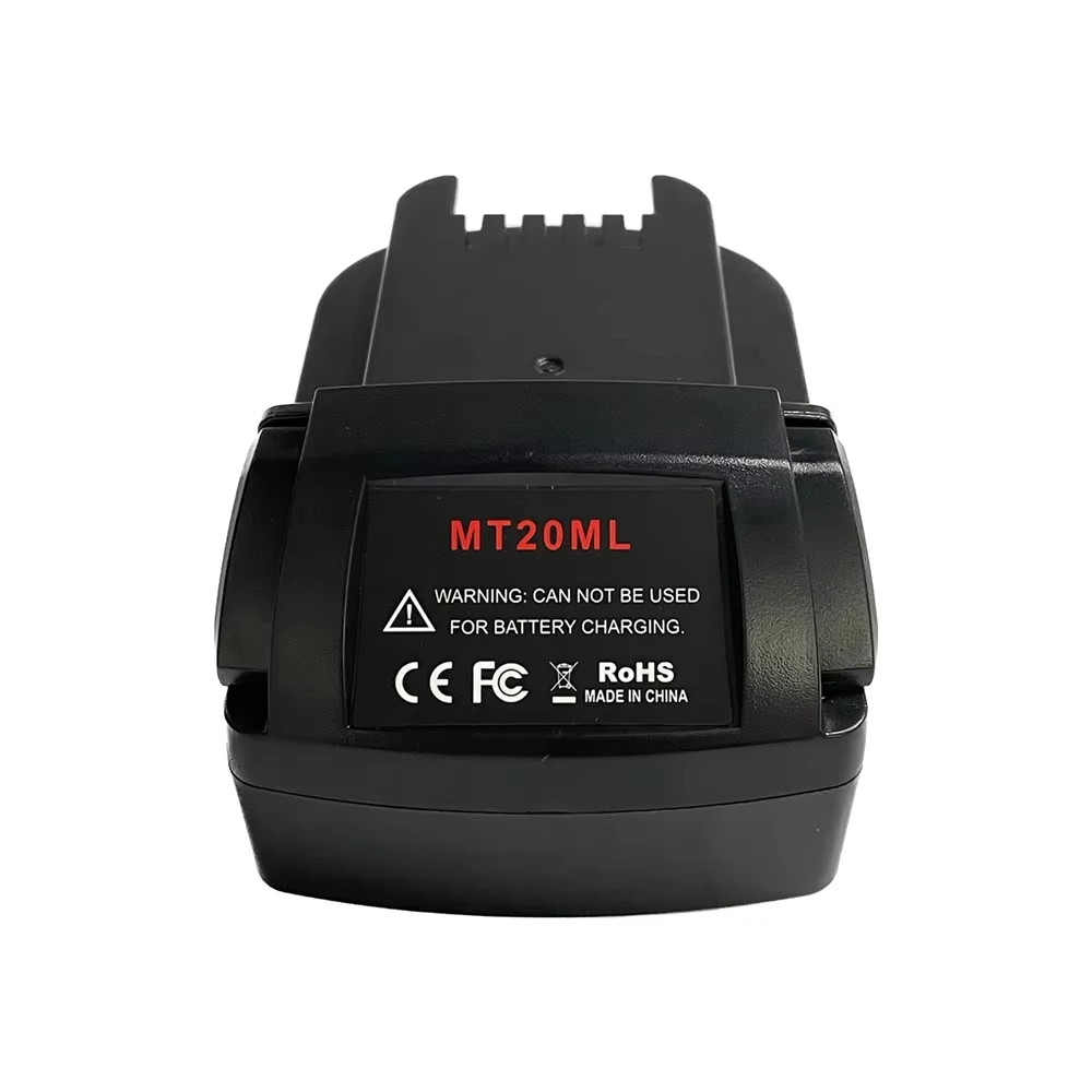 Nueva actualización de adaptador de batería MT20ML para batería Makita de 18V, convertir a herramientas Milwaukee M18 de 18V, convertidor de batería - imagen 2