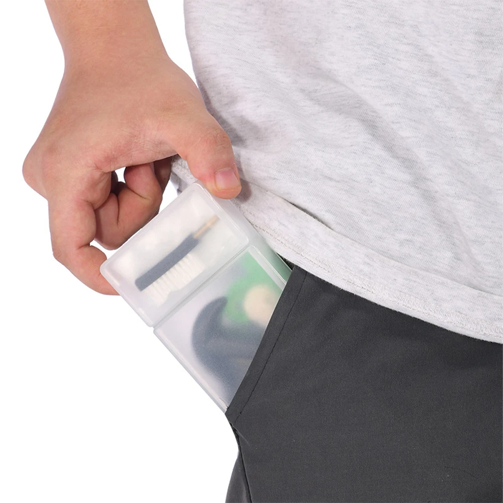 Kit de limpieza de pistola de 17 Uds., Kit de cepillos de limpieza de pistola de 38Cal de 9mm, herramientas de limpieza para mantenimiento de armas, accesorios de caza - imagen 4