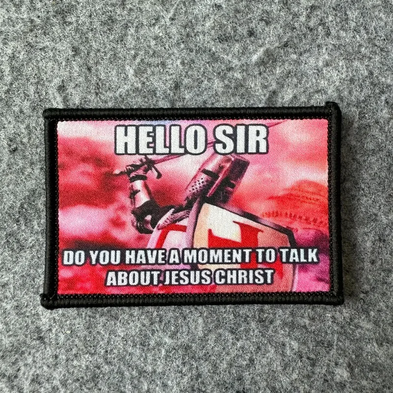 I WOKE UP AND CHOSE EVIL Parche táctico Brazalete militar Hook & Loop Insignia moral Parches bordados para ropa Mochila Etc. - imagen 4