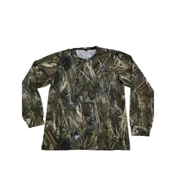 Camisa táctica manga larga transpirable camuflaje jungla aves