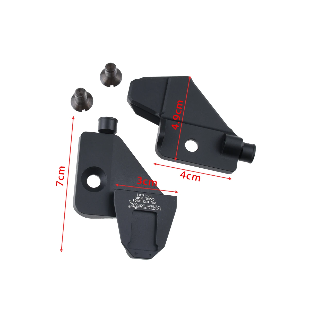 Gafas de visión nocturna tácticas Airsoft PVS-14 NVG, conjunto de soporte de montaje para parejas, binoculares de PVS-14 abatibles hacia el lado, puente Monocular - imagen 4