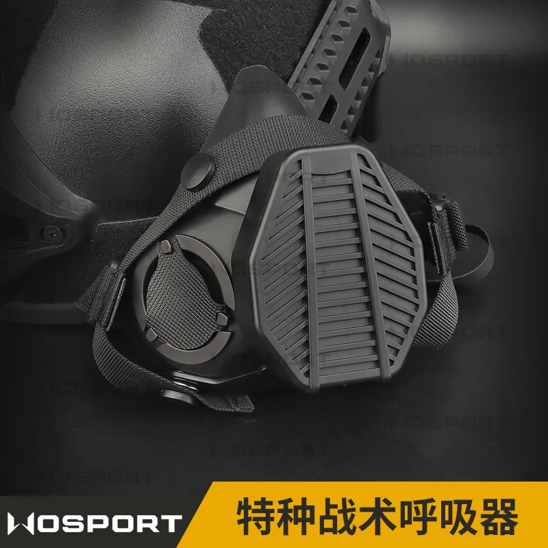 WoSporT Accesorio especial para respirador táctico Durable y fácil de usar Modo dual - imagen 3