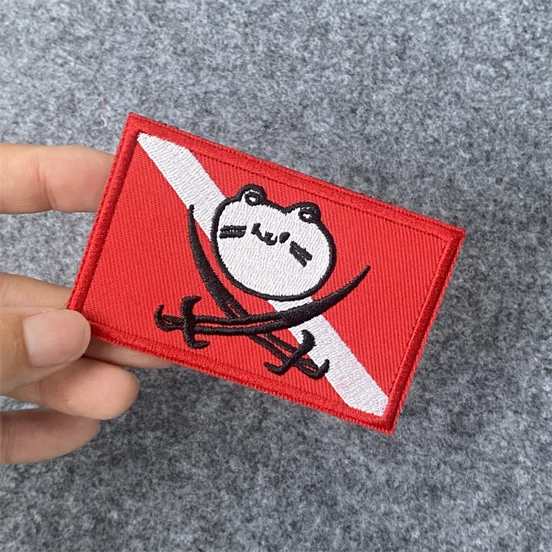 Parches bordados de gatito, insignia de moral de gato lindo, brazalete, mochila militar, ropa, pegatinas decorativas Diy - imagen 2