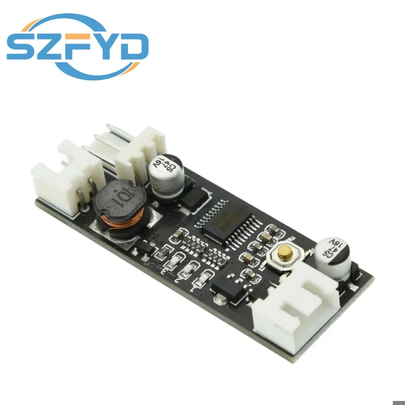 Individual 12V 0.8A DC PWM 2-3 cables ventilador Control de temperatura controlador de velocidad chasis ordenador módulo de reducción de ruido NTC B 50K 3950 - imagen 3