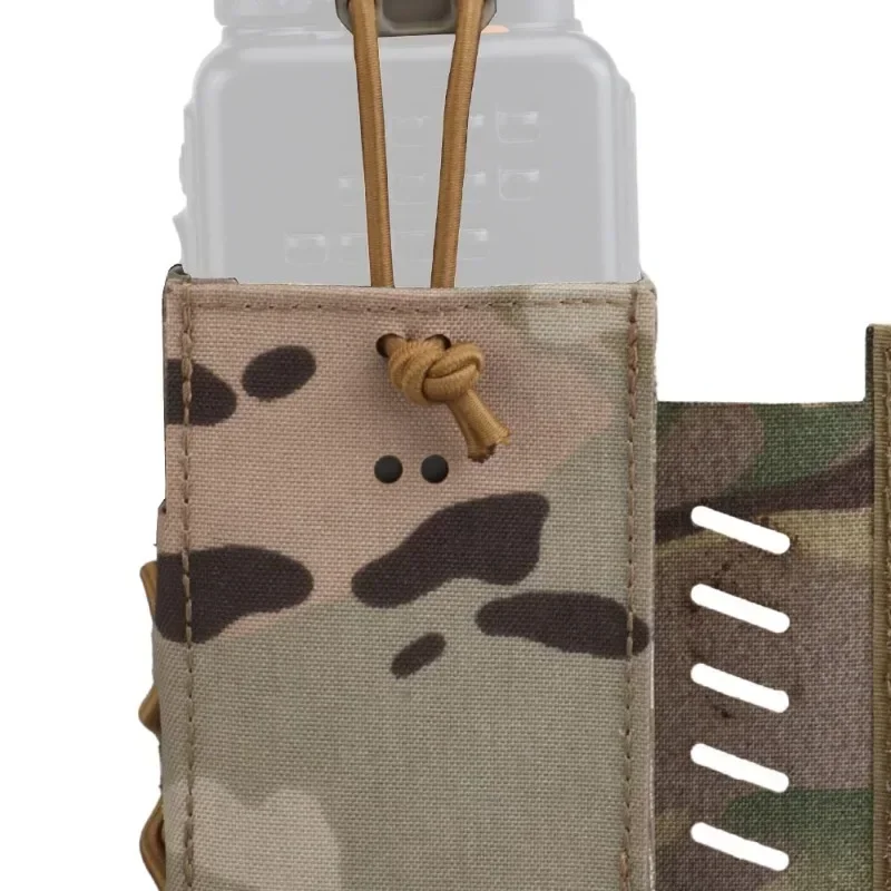 ERQYGRA bolsa de Radio táctica 2 uds chaleco equipo Airsoft caza CS tiro equipo de juego de guerra accesorios de sistema Molle Paintball - imagen 5