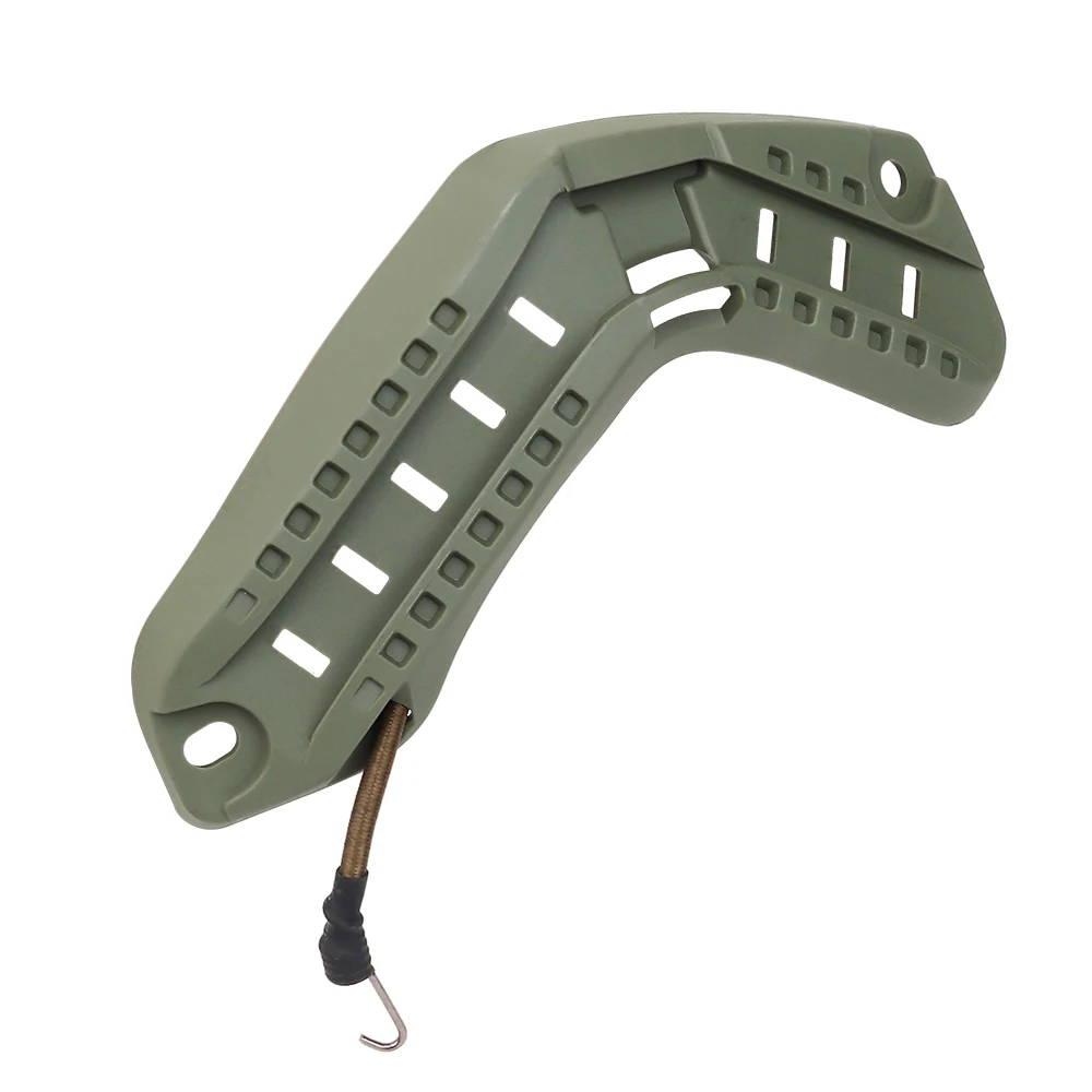 Kit de riel guía de arco para casco rápido ligero M300 M600, plástico de nailon táctico, montaje de alta calidad en ambos lados más accesorios de caza - imagen 4