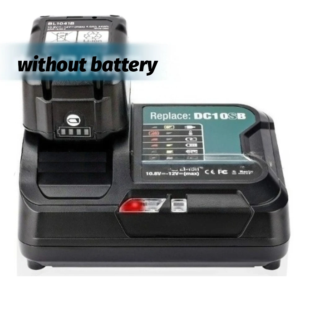 El cargador rápido DC10SB es adecuado para herramientas eléctricas Makita, batería de litio DC10WD10.8-12V - imagen 3