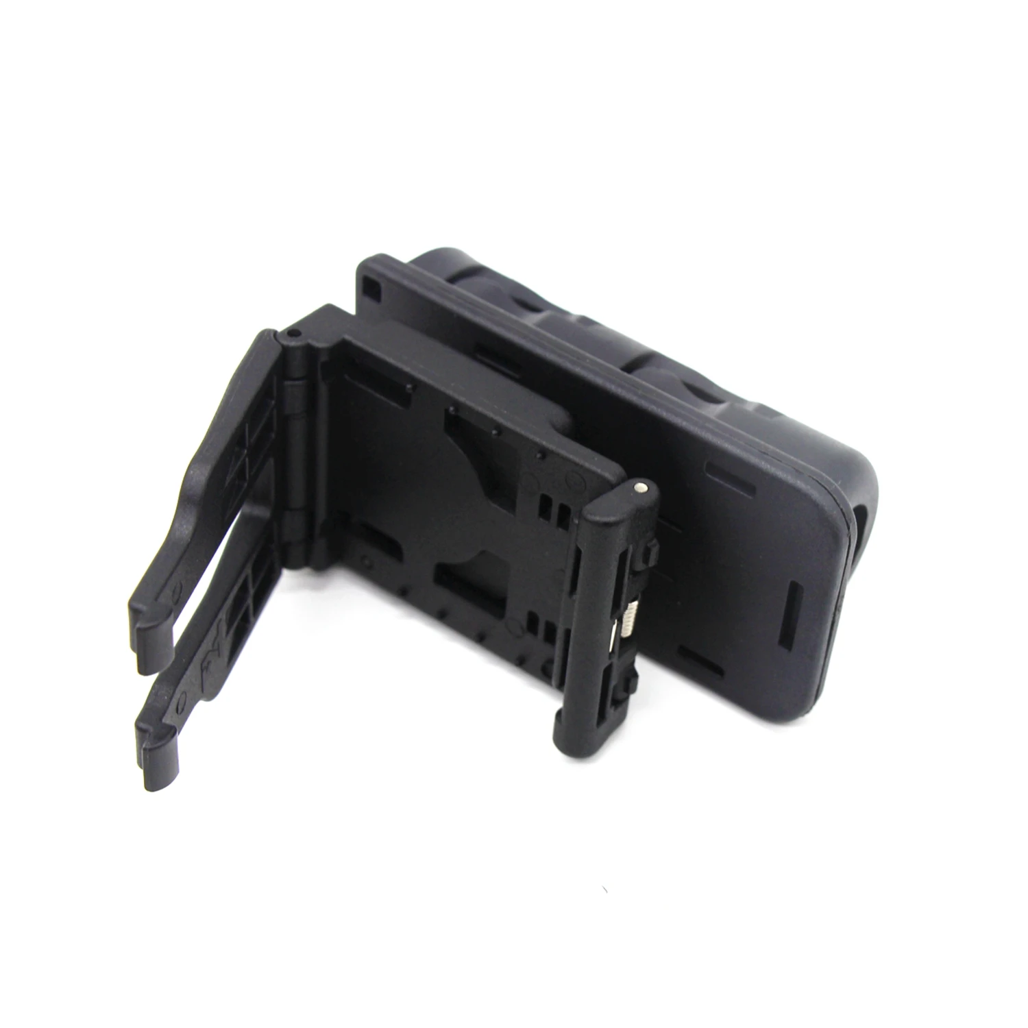 Funda táctica para bastón, bolsa para linterna, funda con soporte de pulverización para cinturón de servicio, rotación de 360 grados, accesorios de caza - imagen 5