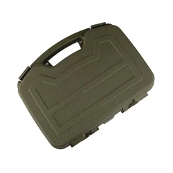 Estuche táctico para pistola de mano, caja portátil para transporte de tiro, bolsas para senderismo, combate, caza, nailon OD