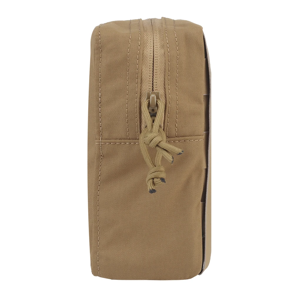 Bolsa de comestibles ligera con cremallera montada en MOLLE, bolsa de almacenamiento de gran capacidad para caza al aire libre - imagen 3