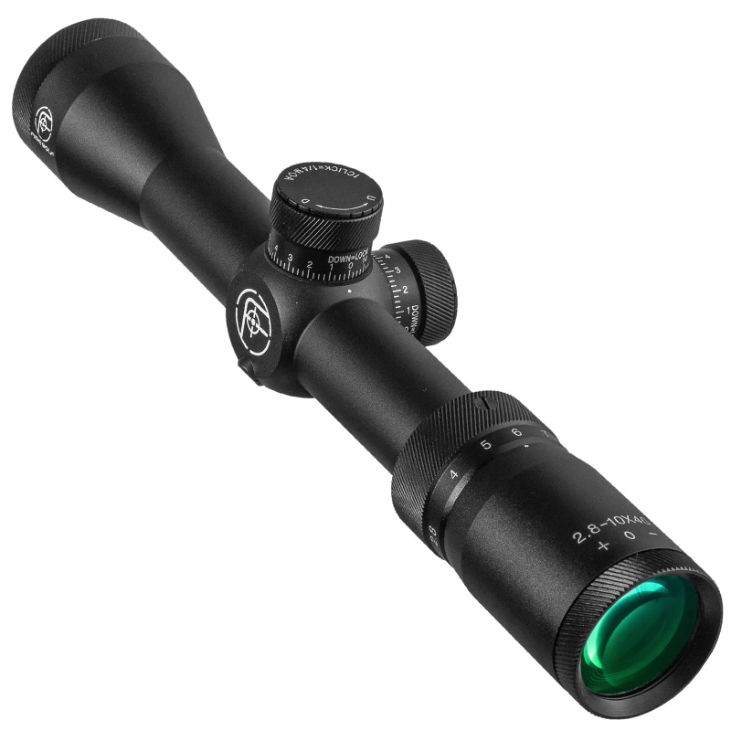 Fire Wolf-mira telescópica para caza, retícula verde, mira óptica, Rifle de caza, pistolas de aire Airsoft, 2,8-10X40 - imagen 3