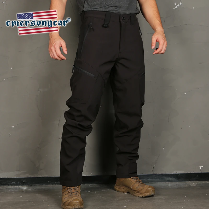 Emersongear-pantalones de Trekking tácticos Killer Whale, triple función tecnológica, secado rápido, impermeables, cálidos, Cargo - imagen 4