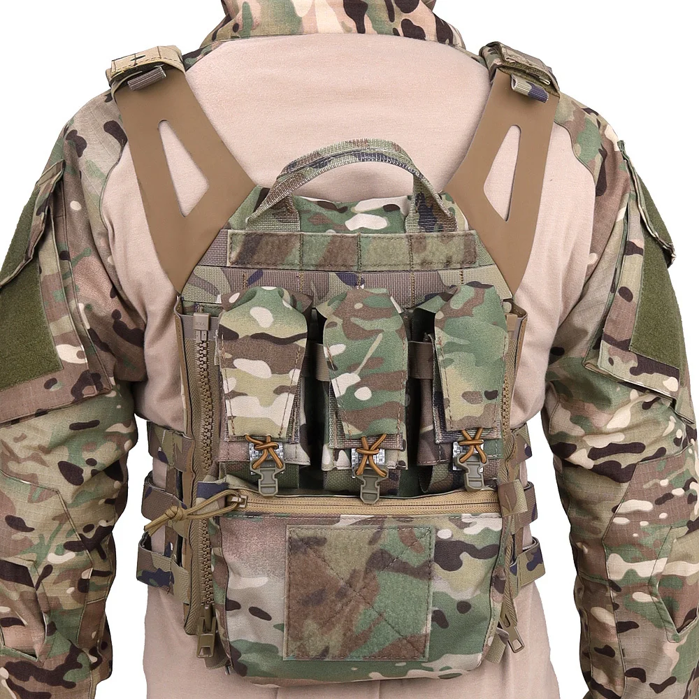 Chaleco deportivo JPC2.0 para hombre, equipo Airsoft de nailon de liberación rápida, placa portadora de caza para entrenamiento táctico de Paintball al aire libre - imagen 5