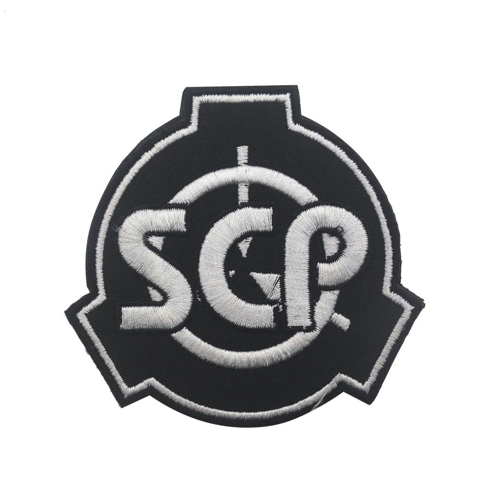 SCP Foundation Logo SCP chaleco táctico parche mochila ropa parches de costura bordados ropa parches militares bordados - imagen 4