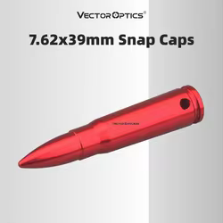 Vector Optics 7,62x39mm tapas a presión diámetro Sighter Metal para calibre de entrenamiento 7,62x39mm tapa a presión de cartucho táctico