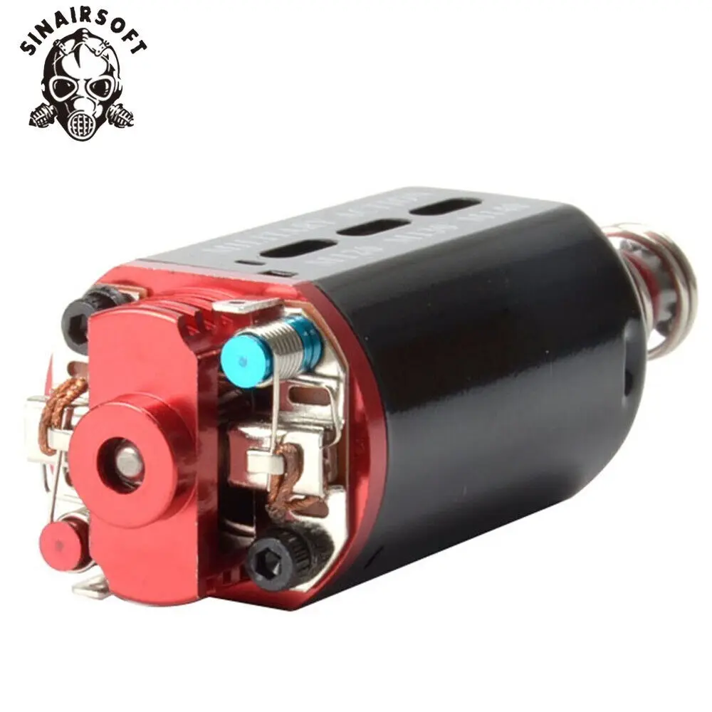 SINAIRSOFT M140 Motor de eje largo de alta velocidad para PTS ACR G36 AUG Airsoft Compatible Ver.2 Ver.3 Ver.7 caja de cambios - imagen 4