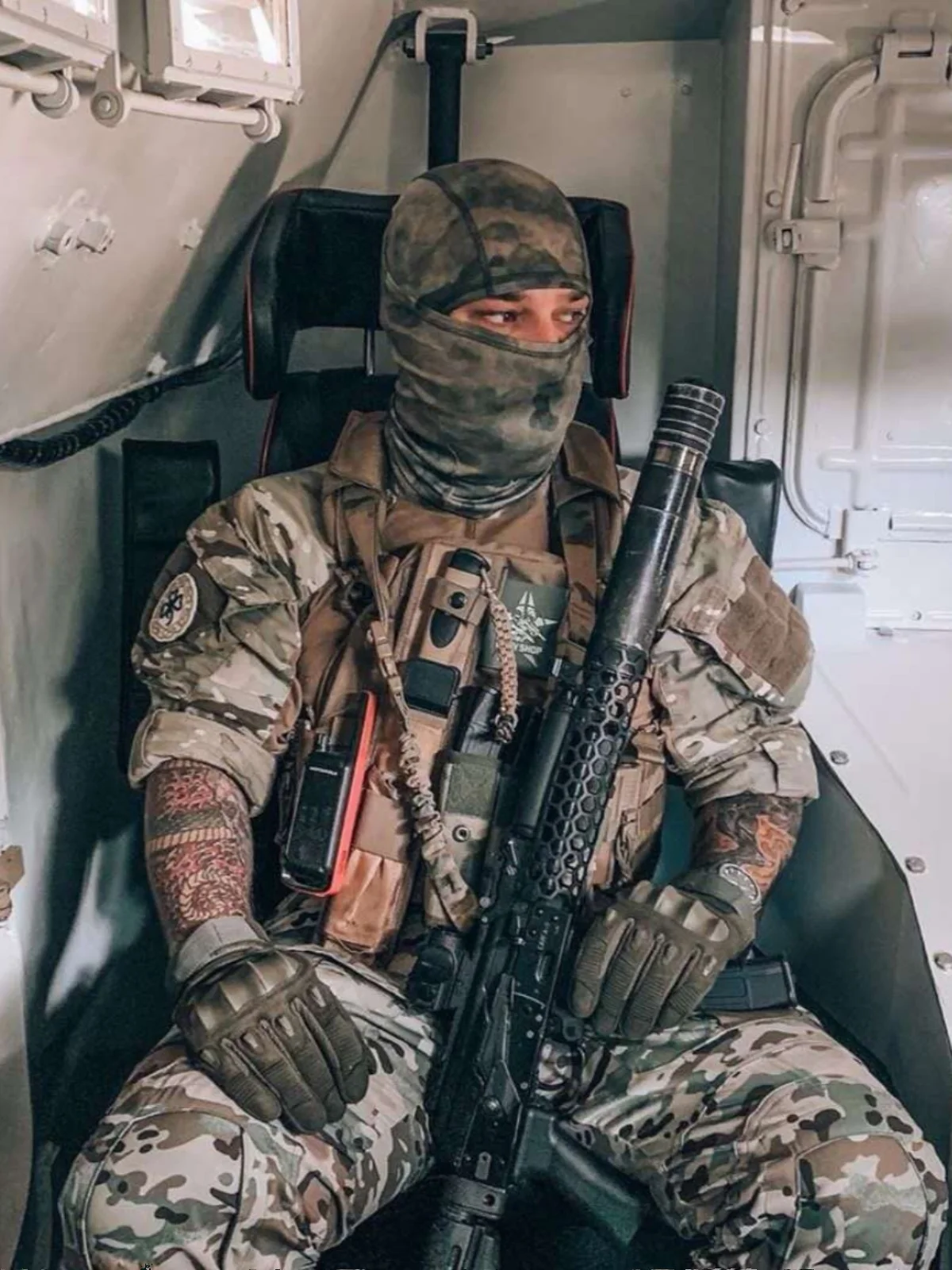 Guantes tácticos de dedo completo para exteriores, ruso, pantalla táctil - imagen 5