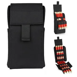 Porta cartuchos táctico MOLLE para escopeta, bolsa cinturón