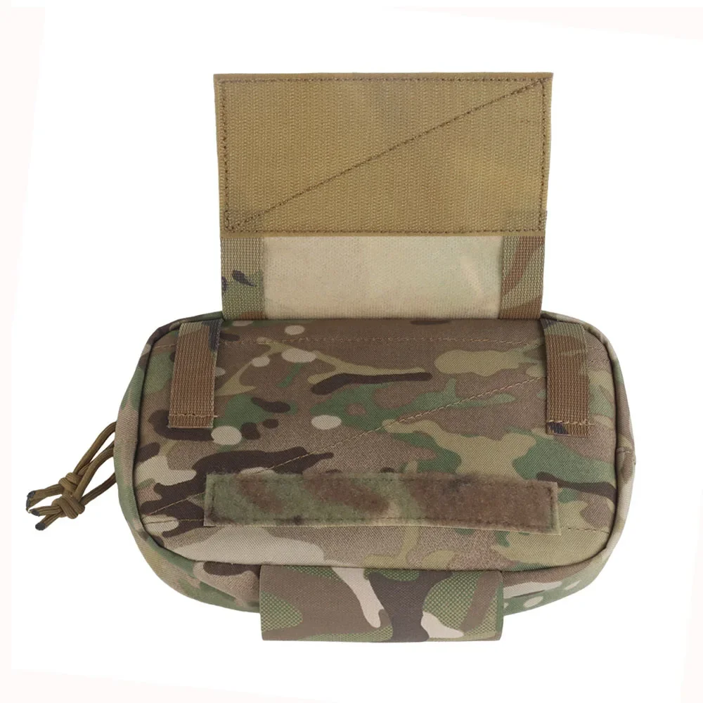Bolsa táctica de descarga Abdominal para deportes al aire libre, bolsa de cintura para caza, bolsa de almacenamiento multifuncional para portaplacas de Paintball Airsoft - imagen 3