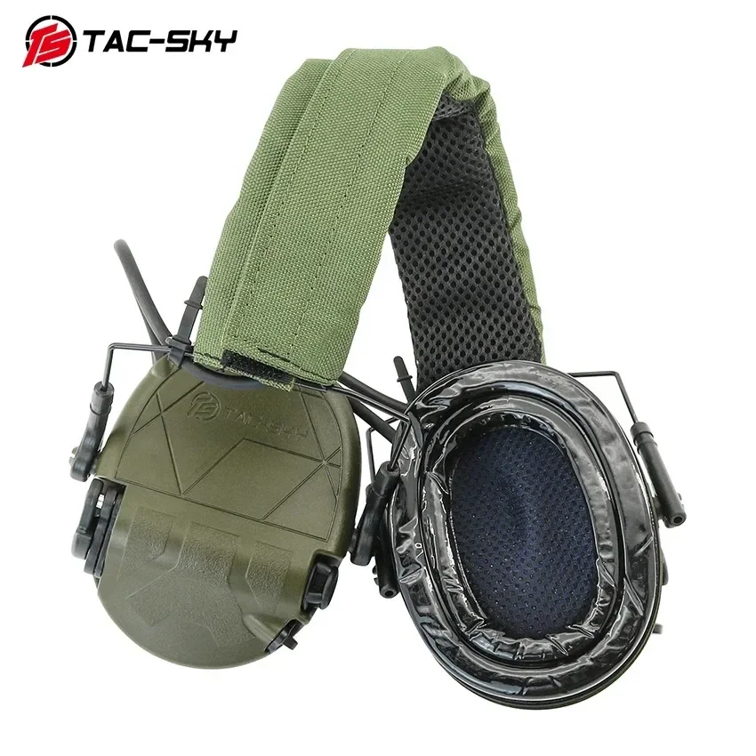 Auriculares tácticos TAC-SKY TAC300, orejeras electrónicas para disparar, reducción activa de ruido, protección auditiva, auriculares Airsoft para caza - imagen 4