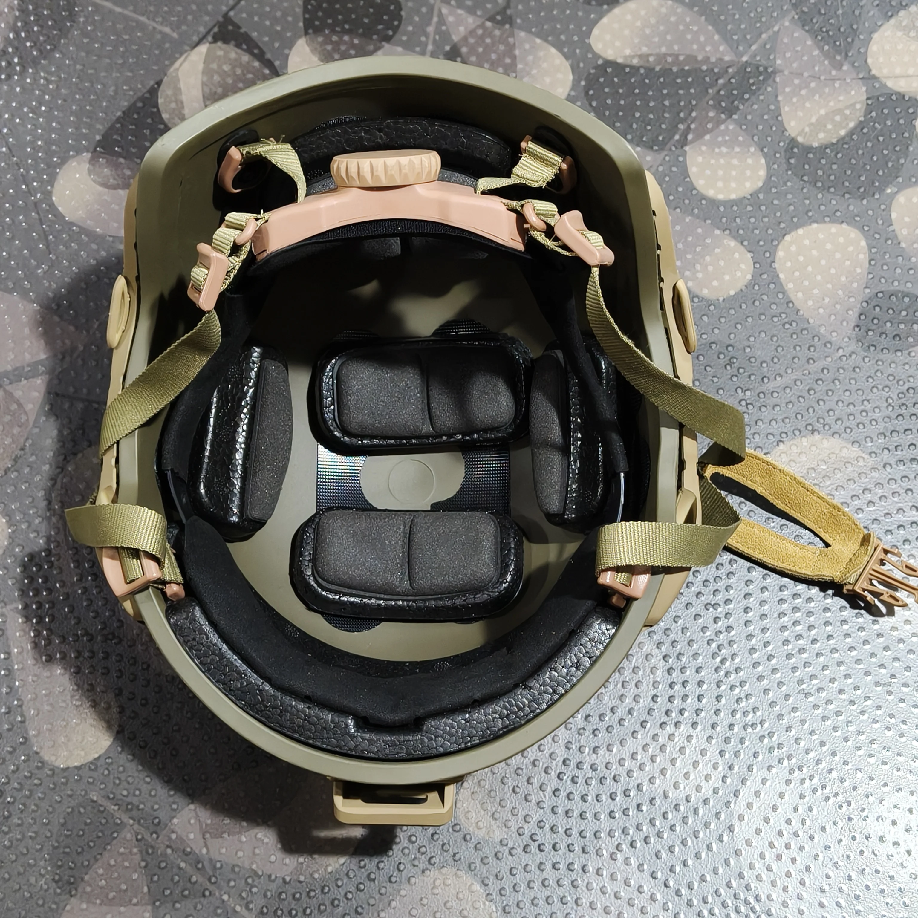 Casco Táctico MICH2001 estilo USMC ECH corte alto versión de Acción - imagen 5