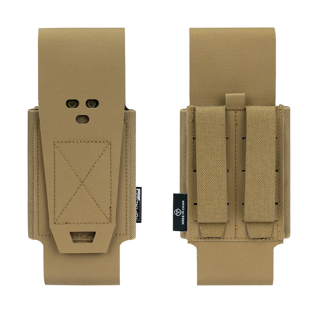 TOPTACPRO táctico doble 5,56 Mag bolsa MOLLE revista bolsa Mag Carrier Camo 8530 - imagen 2