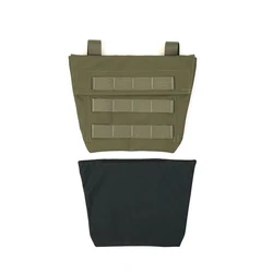 Chaleco táctico PEW, Panel protector colgante con Panel EVA, chaleco Airsoft para caza, bolsa de plataforma para abdomen inferior, almacenamiento de Panel Molle