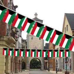 Bandera de Kuwait bordada – Parche táctico para uniforme
