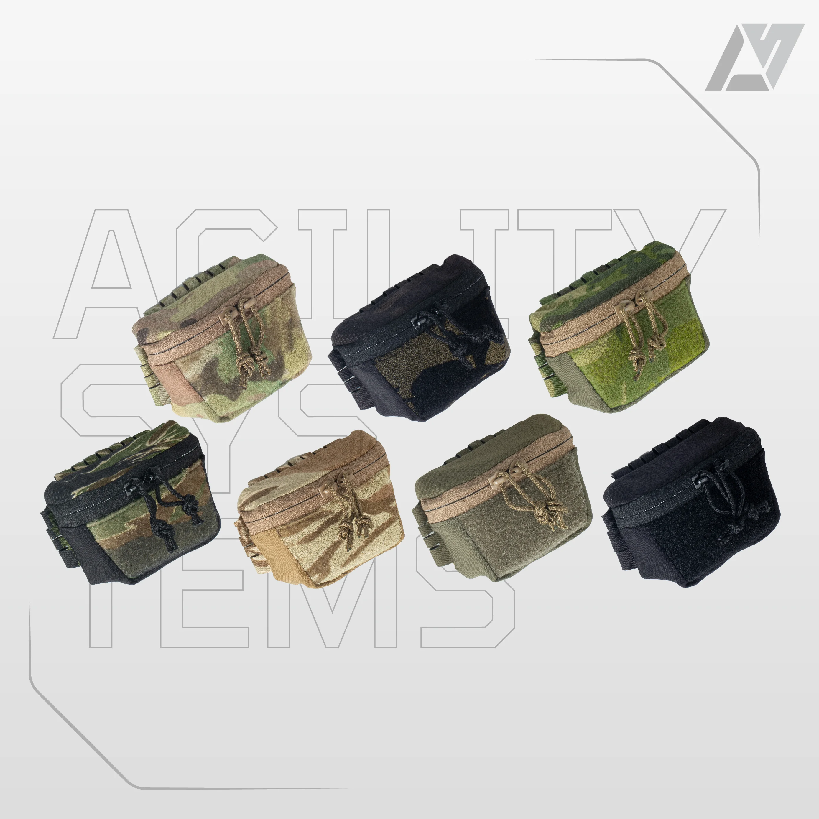 AS Smart System SHAW BRAIN Bolsa Casco Bolsa de almacenamiento trasera Importado Tiger Spot 500D - imagen 4