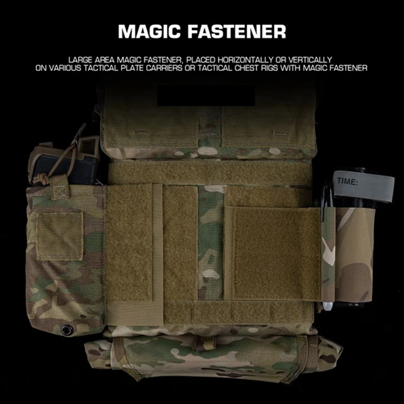 Soporte de torniquete elástico/TQ con ala lateral de sujeción de gancho y bucle - imagen 4