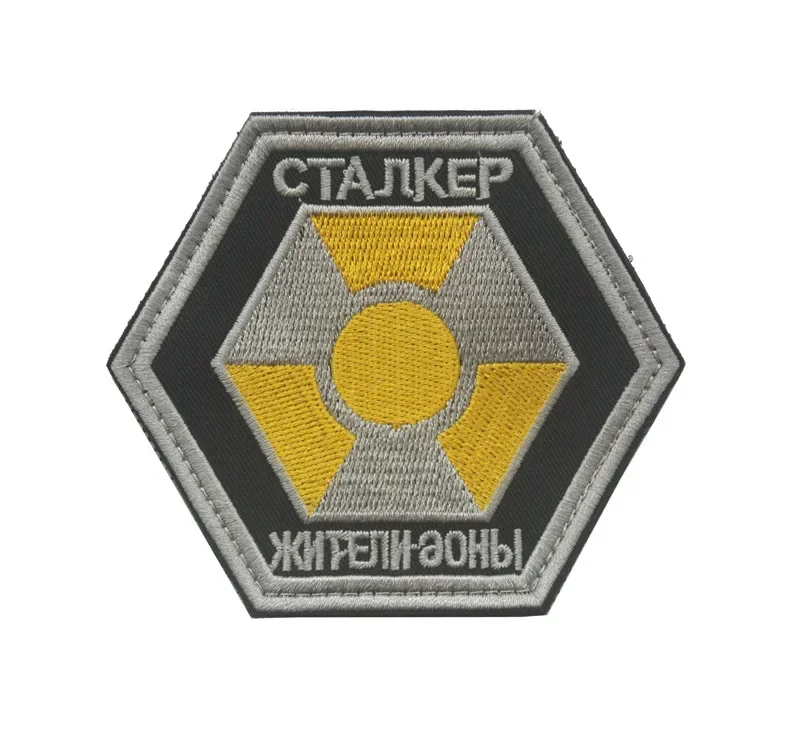 Parches bordados de Rusia, ropa con gancho y bucle, tallas S.T.A.L.K.E.R. STALKER FACTION Tactics moral insignia Decoración Para mochila - imagen 3