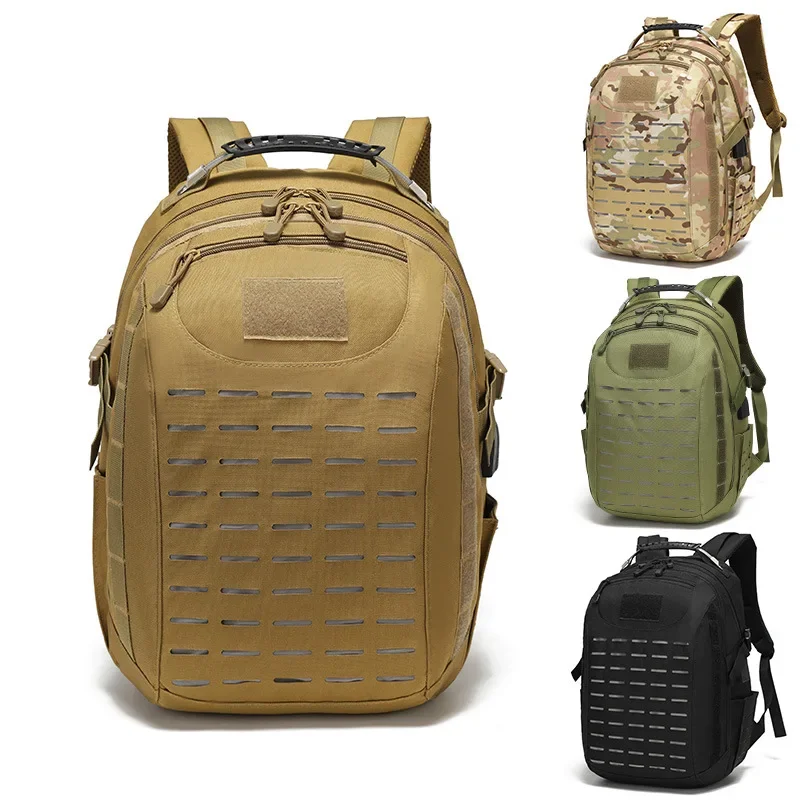 Mochila de caza de gran capacidad para hombre, morral táctico impermeable de camuflaje Molle para escalada, senderismo y exteriores, novedad - imagen 2