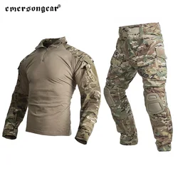 Emersongear-Conjunto de uniforme de combate táctico G3, versión mejorada 2019, traje para hombre, camisas, pantalones, Tops, pantalones de carga EM9501 EM9319