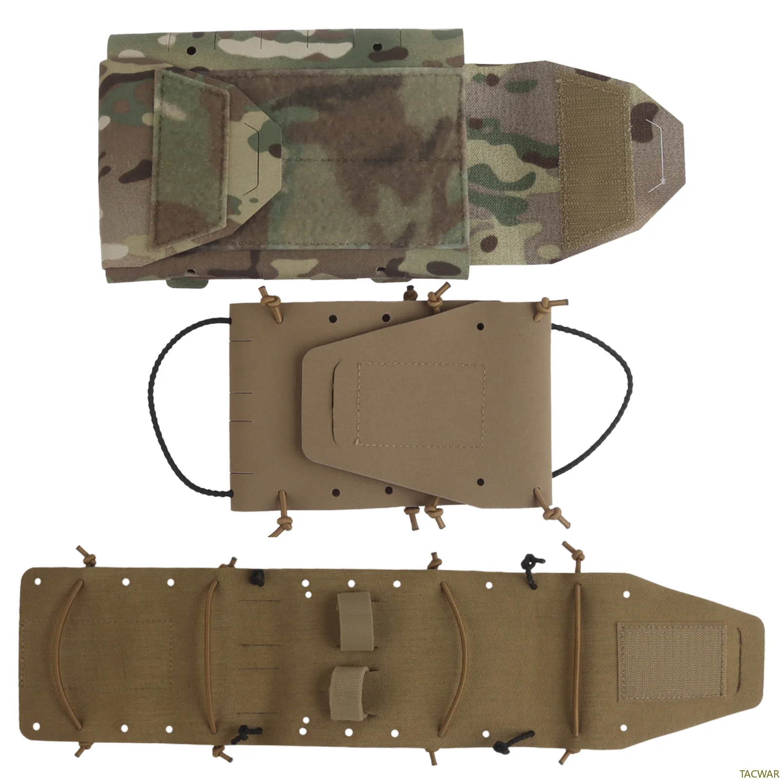 Bolsa médica ligera, bolsa táctica para traumatismos IFAK, botiquín de primeros auxilios de división rápida para caza al aire libre, Camping, senderismo, supervivencia - imagen 2