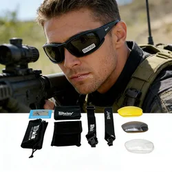Gafas tácticas polarizadas UV400 para senderismo, caza y tiro