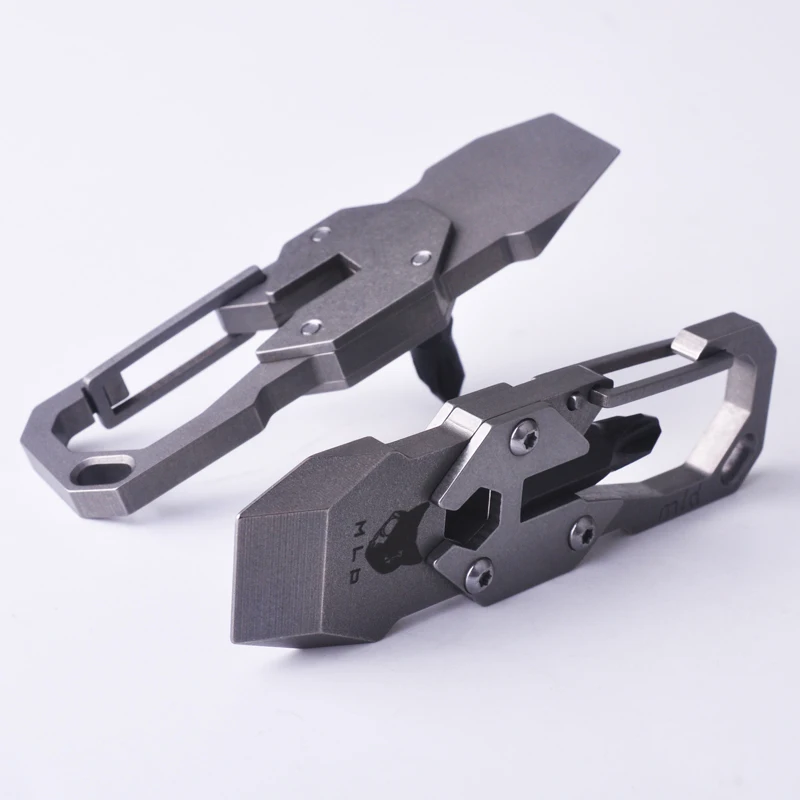 Minidestornillador para colgar en la cintura, herramienta multifunción EDC para colgar llaves - imagen 2