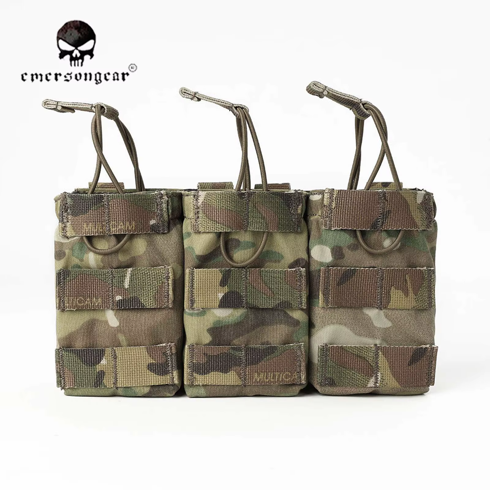 EmersonGear Bolsa portacargadores triple abierta 7.62mm nailon - imagen 3